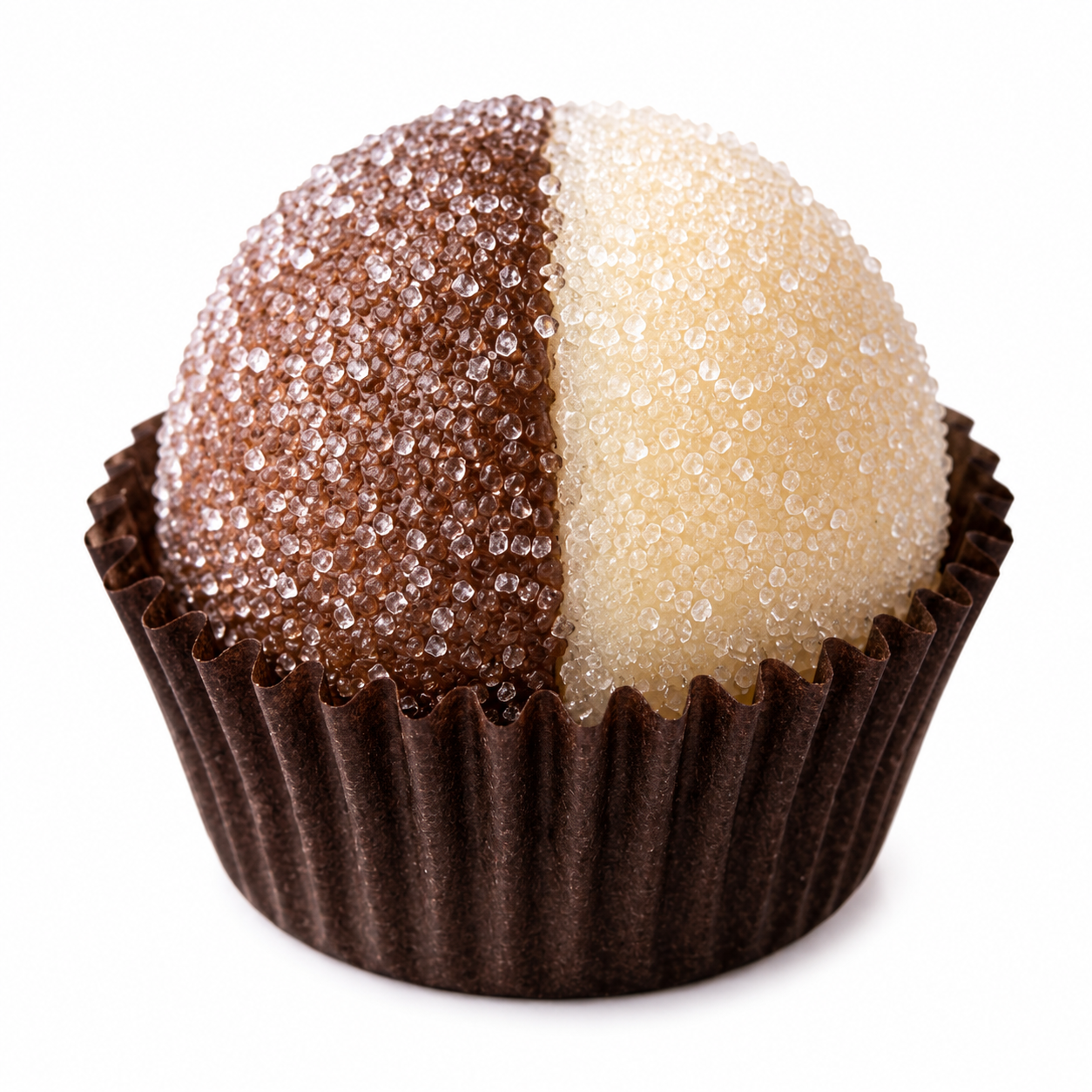 Brigadeiro Casadinho com sabor de Chocolate e Ninho